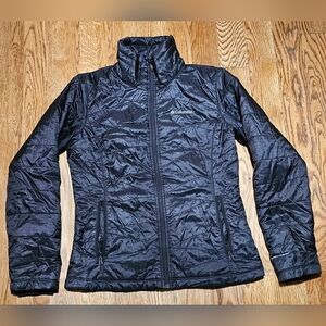 Women's Columbia Omni Heat Jacket (Silver Lining), Size Medium, Black.